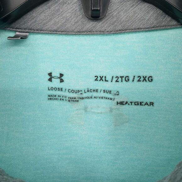 Under Armour Loose Heatgear Men's 2X Polo Shirt - Picture 5 of 7